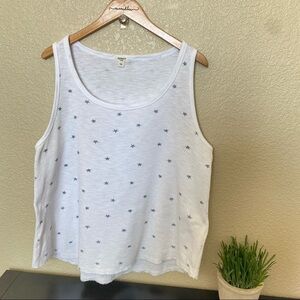 Dylan by True grit waffle knit tank top stars